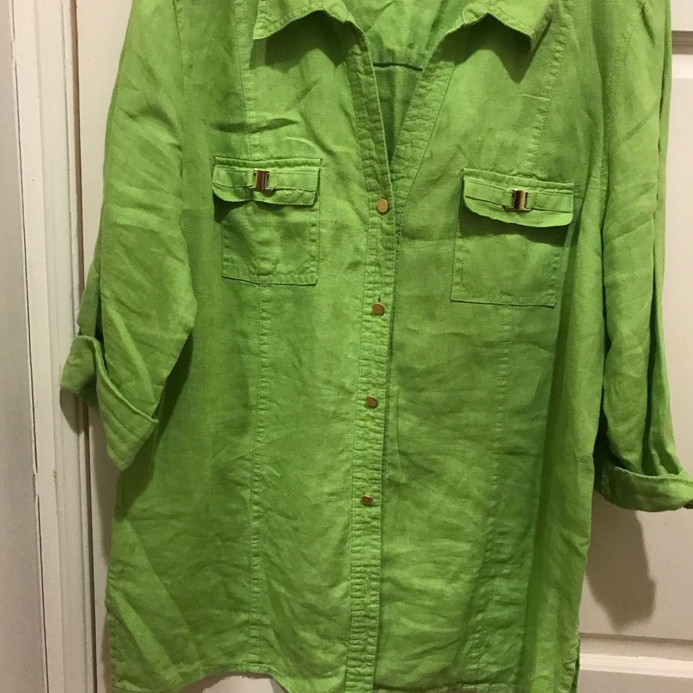Linen top - Picture 2 of 4